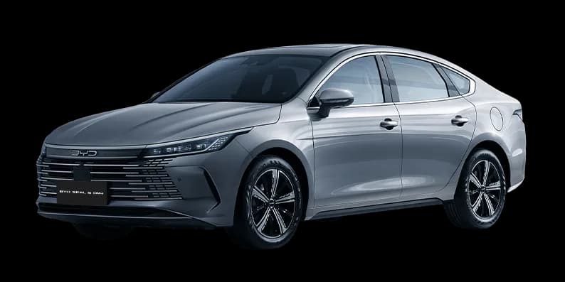 BYD Seal 5 DM-i hybrid sedan available for rent